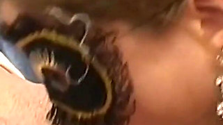 Cumshot Blowjob for Masked Amateur Couple
