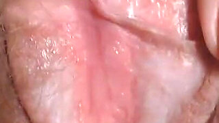 Very Close up Playing with Hairy Pussy and Asshole
