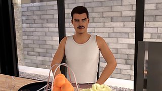 Striptease compilation, mmf orgy, 3d orgy