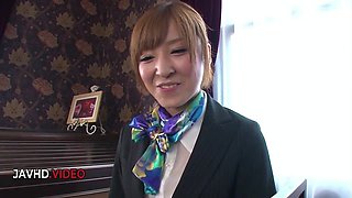 Nasty Hikaru Shiina Gives Explosive Chinese Oral jobs In Red-hot 3some Showdown
