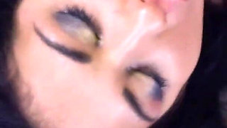 Couple of Russian girls learns how to use toys and double dildo