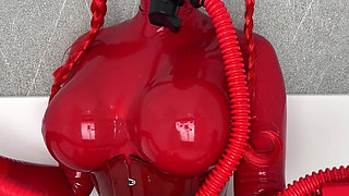Red Sniff Dildo