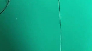 The Brazilian Soccer Team Fan Squeezed My Cock with Her Ass Before Going to Watch the Game