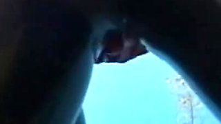 Dominating gas mask man
