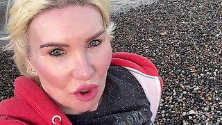 I Walked 25 Miles to Get This Nude Beach Fingering Video!!