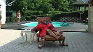 Pool fantasy: Blowjob, Doggy  Cowgirl Porn