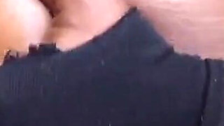 Ebony big tits gets fucked cum put your dick here Stepdaddy