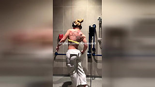 Locker Room Gangbang Leak: 18yo Slut Filled with Cum by Team