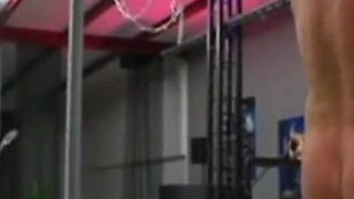 Blonde petite and small penis bondage humiliating