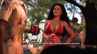 My Bimbo Dream - Latina MILF Flashes Her Big Beautiful Ass