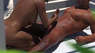 Tacos: Cuckold Husband Watches His Wife Dry Balls Filled with Cum on the Beach Ended with Very Big Cum Explosion - Episode 79