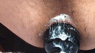 Juicy butt plug taken to the limit