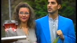 Vintage orgy with double penetrations