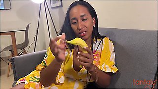 Step Mom Leyne Rodriguez Caught Step Son Jerking Off Pretending Sex Doll