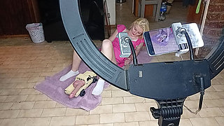 College Girl Gets Her Pussy Fucked with Rc Car