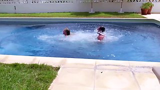 Blonde Tattooed Amateur Gets Fucked And Sucks Cock On A Terrace