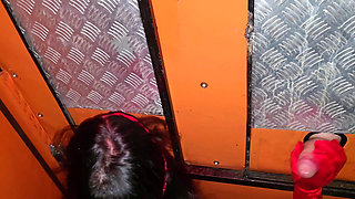 Gloryhole Christmas Gangbang