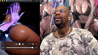 Thicc Fat Ass Somba Teasing Her Tasty Brown Delicious Ass