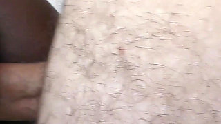 Petite ebony maid fucked and creampied in the kitchen