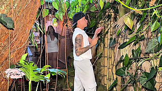 Voluptuous Boss Asks Her Gardener to Have Sex with Her so He Can Keep His Job - Savannah Watson