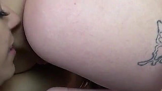 Two Wild Sluts Loves Liking Each Other in the Kitchen