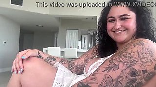 Chubby Step Sister Horny Home Alone - Josie Jaxxon & Scott Stark POV Fuck