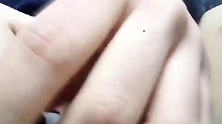 Japanese Girl's Huge Clit Masturbation