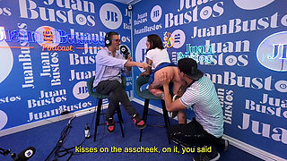 Blaze Rager Likes Hard Anal Sex with Huge Cock in Juan Bustos Podcast