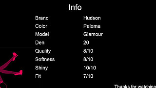 Shiny Pantyhose for Fun