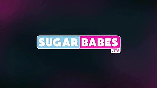 Sugar Babes TV featuring Evelina Chivu and Elena Xatzi's lesbian strapon porn