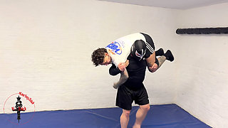 Kourtneyinked Vs Masked Rider - Submission Wrestling Showdown