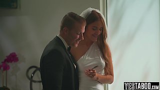 Huge tits Spic bride humped in public