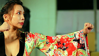 Chinese Kung Fu Master Trains and Fucks His Young Female Student Hard