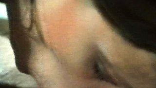 Brunette hookup amateur blowjob and dirtytalk sexdate