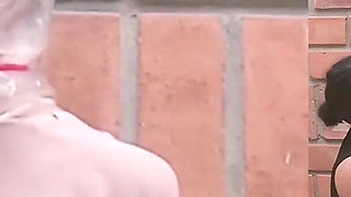 Desperate Condom Breathplay Full Bondage Bag Head Orgasms