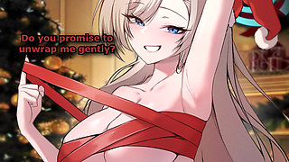 Santa's daughter makes your Christmas wishes come true: Vanilla, Edging, Frenulum