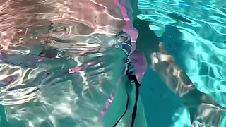 Artemisia Love Showing Her Perfect Big Tits Underwater and Outdoor