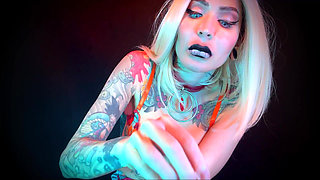 Matte Black Lips for Custom Photos - Lipstick Application, Swatch, Face Fetish, Lip Fetish