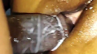 Quick Pussy Fucking and Cum on Open Hole.very Wet Pussy Semen