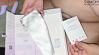 I Masturbate with Duoglow by Svakom and My Man Destroys My Asshole