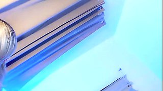 Asian schoolgirl strips and toys hairy pussy solo