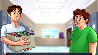 Summertime Saga - Eve might be pregnant after Johannes fucked her