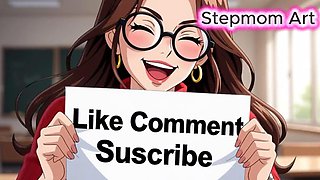 Hentai StepmomArt Instructions: Sexy Teacher Fingers to Explosive Cum