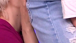 A Hot Homemade Scene That Combines a Rimjob and a Blowjob!