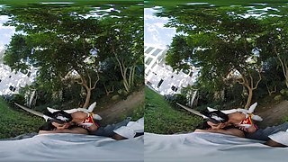 Avery Black's Wild Passion in a VR Intense Moment