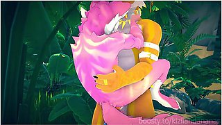 Femboy Kitty Is Looking For Other Kind Of Easter Eggs - Vrchat Furry Erp