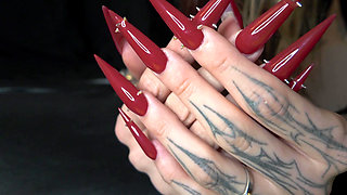 Making My Slave Hard In His Tiny Cage