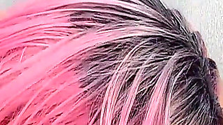 Close up View of Riding Fuck with Creampie and Dildo Play