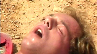 Blonde Babes From German Sucking Cock in Outdoor Action