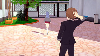The Teacher Is Waiting for Me at the Pool so I Can Fuck Her - Shinmai Maou Ntr Testament 5